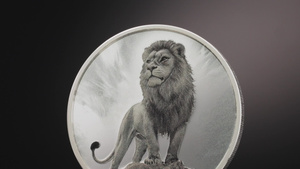 5 Dollars Argent BE 2026 colorisé - Fierté - Lion
